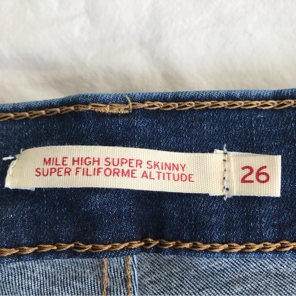 Levi’s Mile High Super Skinny - Picture 7 of 12